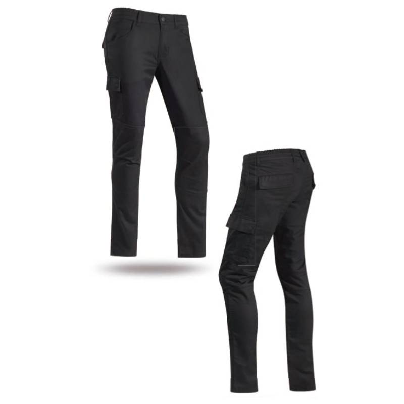 Pantalon de moto Teide negro